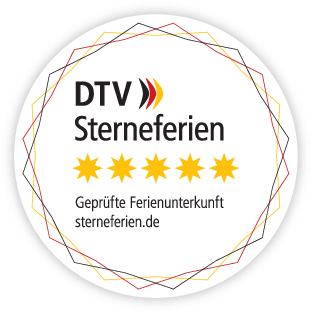DTV Sterneferien Gastgebersiegel 5Sterne
